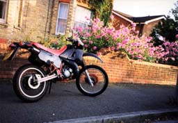 Motorcross bike, UK, really fun to drive